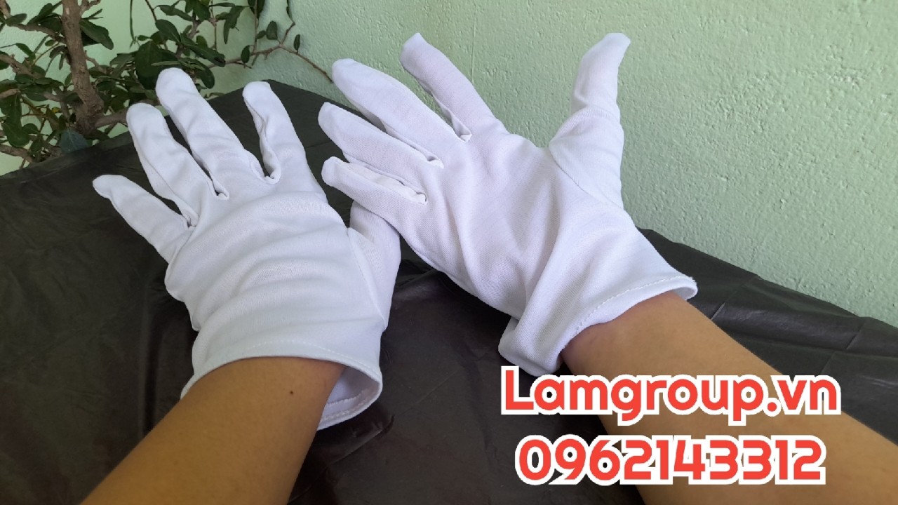 Bán sỉ Bao tay cotton trắng giá rẻ chiếc khấu cao Bán sỉ Bao tay cotton trắng giá rẻ chiếc khấu cao