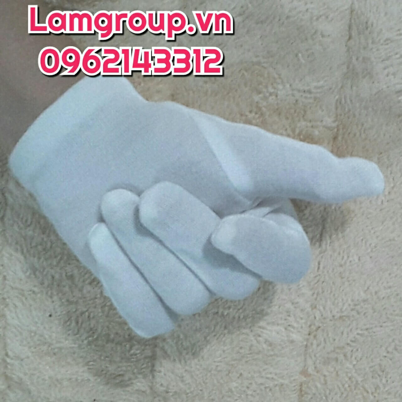 Găng tay vải trắng dùng trong KCS chất lượng sản phẩm Găng tay vải trắng dùng trong KCS chất lượng sản phẩm