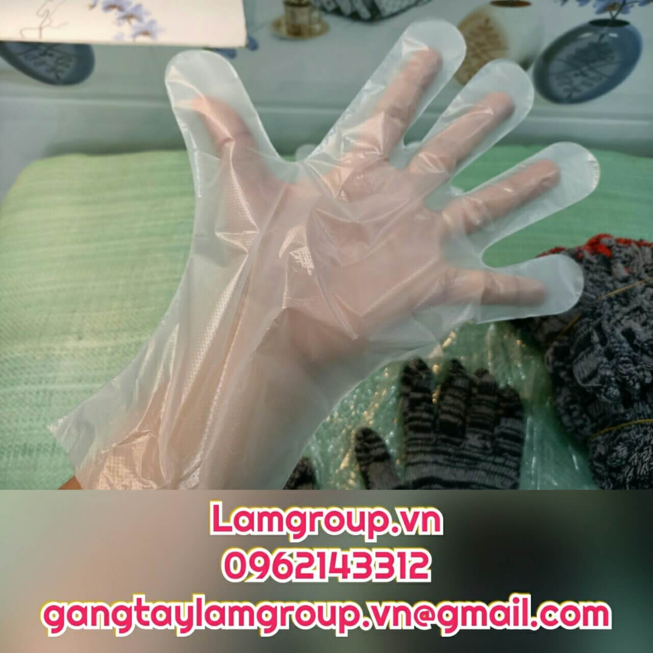 Găng tay nilon đa dụng Găng tay nilon đa dụng