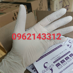 Găng tay y tế S Gloves Latex có bột Thái Lan Găng tay y tế S Gloves Latex có bột Thái Lan