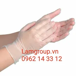 Găng tay Vinyl có bột