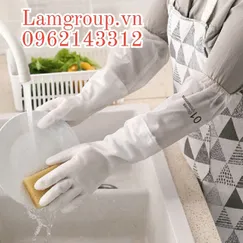 Găng tay cao su rửa chén