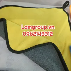 Khăn lau xe 2 mặt