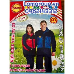Áo mưa bộ dùng đi xe máy