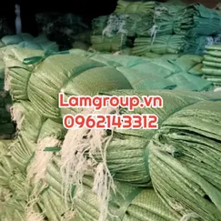 Bao tải nhựa pp đựng nước đá tinh khiết 50*90 cm