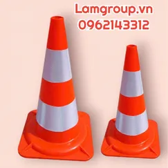 Cột trụ cảnh báo công trình