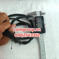 Dây dừa - Dây cước nhựa màu đen