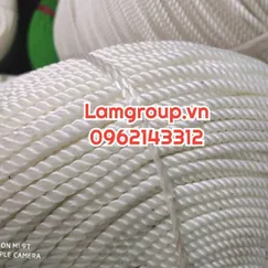 Dây dừa - Dây cước nhựa màu trắng