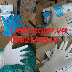 Găng tay cao su y tế Vietnam Thailand Malaysia