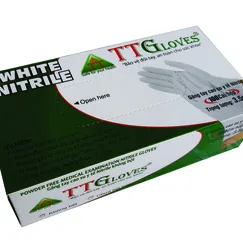 Găng tay y tế Nitrile có bột