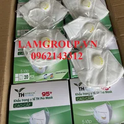 Khẩu trang y tế N95 có van chính hãng
