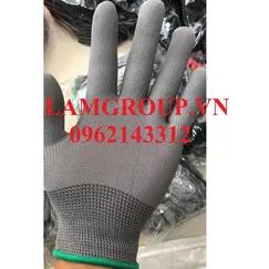 Găng tay mút sợi poly kim 13 đủ màu giá sỉ