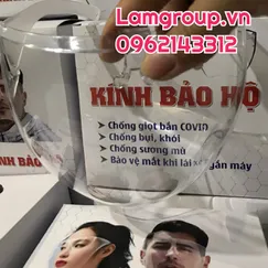 Kính bảo hộ phòng dịch Covid 19