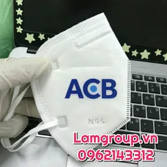 Xưởng in ấn logo khẩu trang y tế cho doanh nghiệp