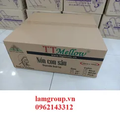 Nón con sâu y tế màu hồng lamgroup.vn