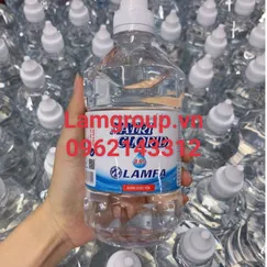 Nước muối sinh lý Natri clorid 0,9% chai 500ml