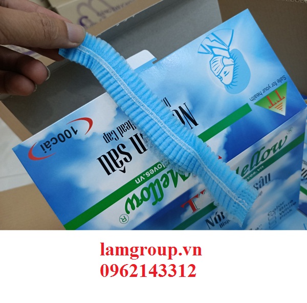 Xưởng dệt nón trùm đầu y tế dùng trong ngành thực phẩm mỹ phẩm dược phẩm Xưởng dệt nón trùm đầu y tế dùng trong ngành thực phẩm mỹ phẩm dược phẩm