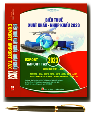Sách Biểu thuế hướng dẫn xuất khẩu nhập khẩu thuế
