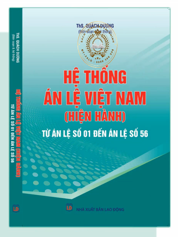 Sách Hệ thống Án lệ Việt Nam mới nhất _ Sách chính trị tài Chính