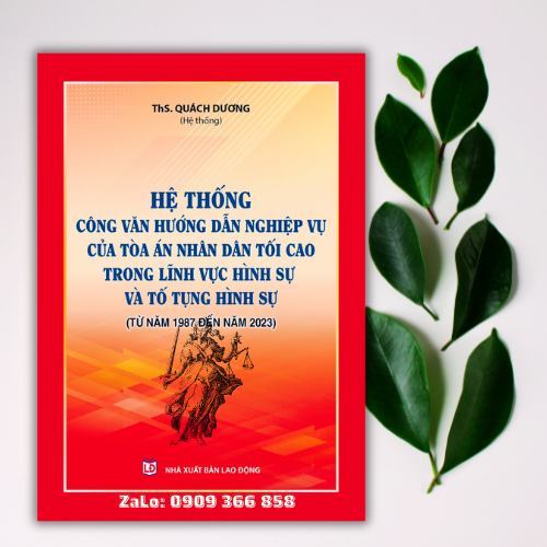 Hệ thống công văn hướng dẫn ngiệp vụ của toà án nhân dân tối cao