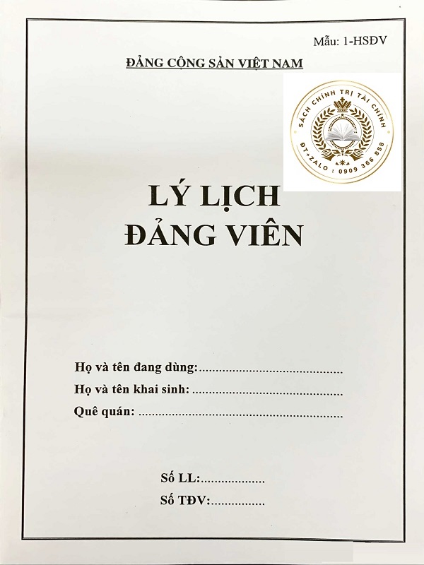 Lý lịch Đảng viên Lý Lịch Đảng Viên