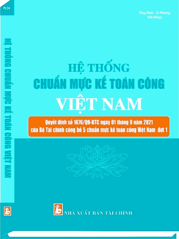 Sách hệ thống chuẩn mực kế toán công Việt Nam - Quyết định số 1676/BTC