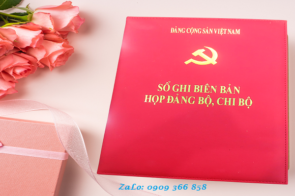 Sổ ghi biên bản họp đảng bộ Chi bộ