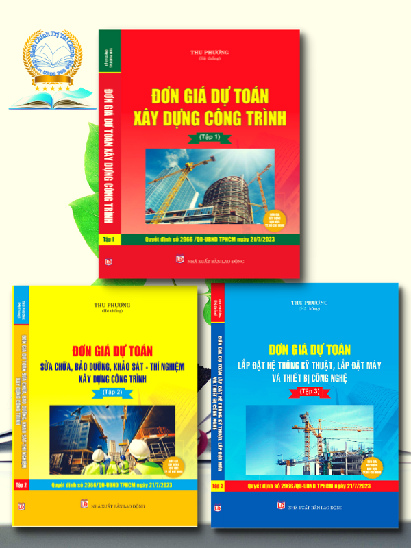Sách Đơn giá xây dựng Hồ Chí Minh 2023