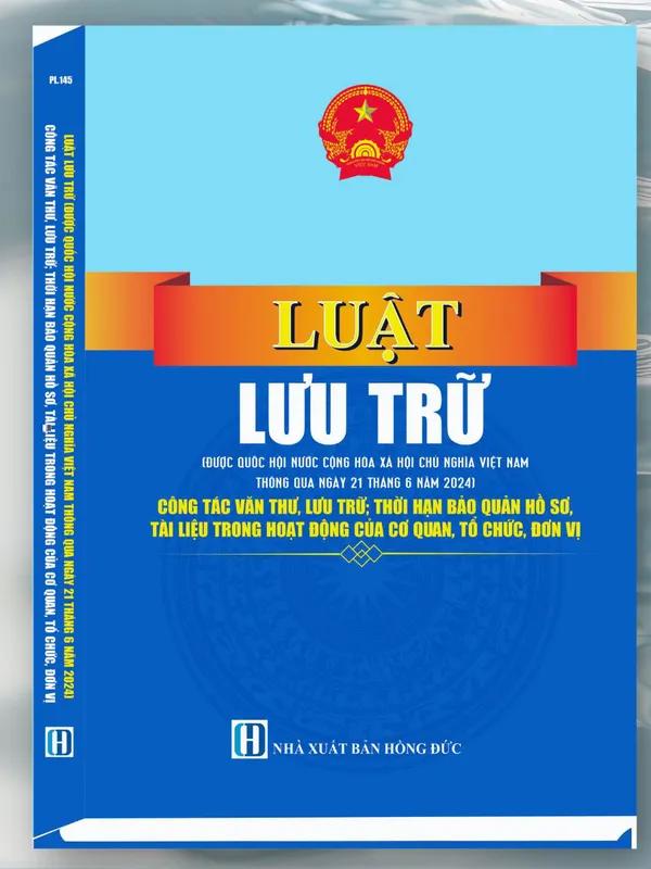 Sách Luật Lưu Trữ 2024