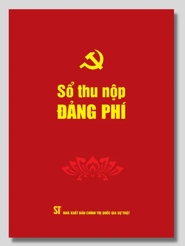Sổ thu nộp Đảng phí