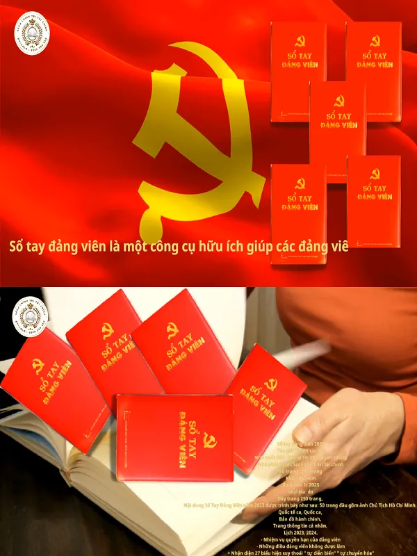 5 lý do nên sở hữu sổ tay đảng viên để trở thành đảng viên thành công.