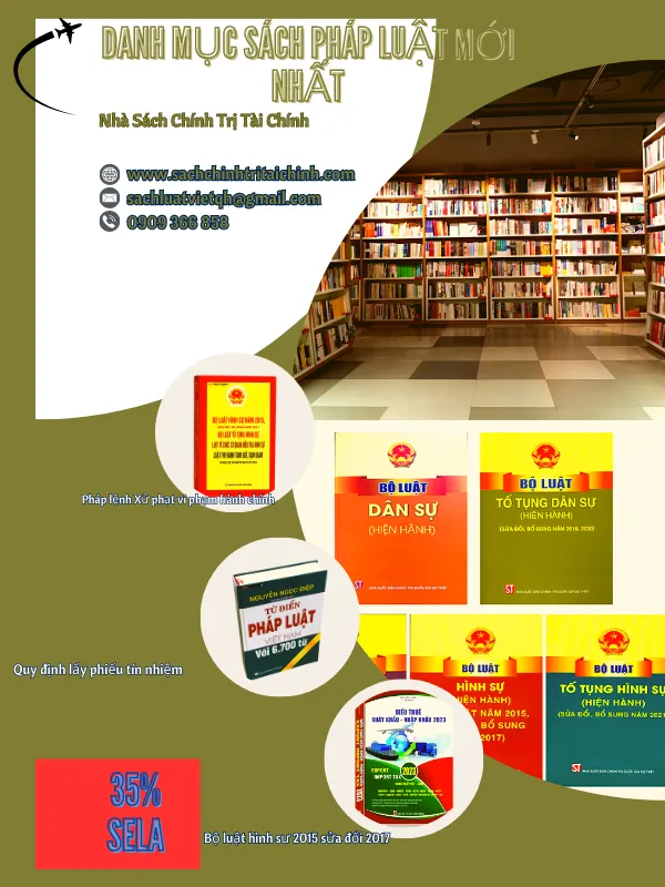 Danh mục sách pháp luật mới nhất