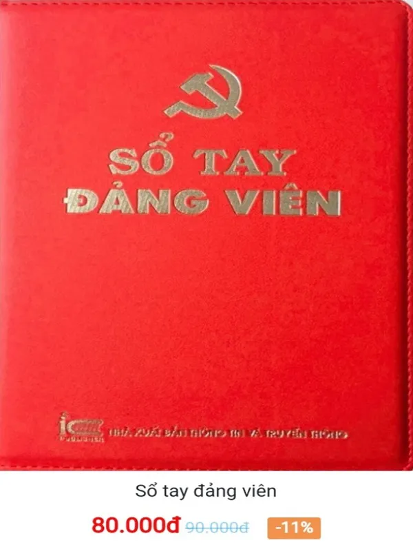 Địa chỉ bán sổ tay đảng viên giá sỉ