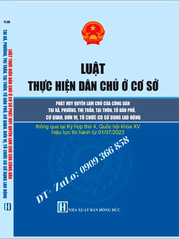 Sách luật thực hiện dân chủ ở cơ sở