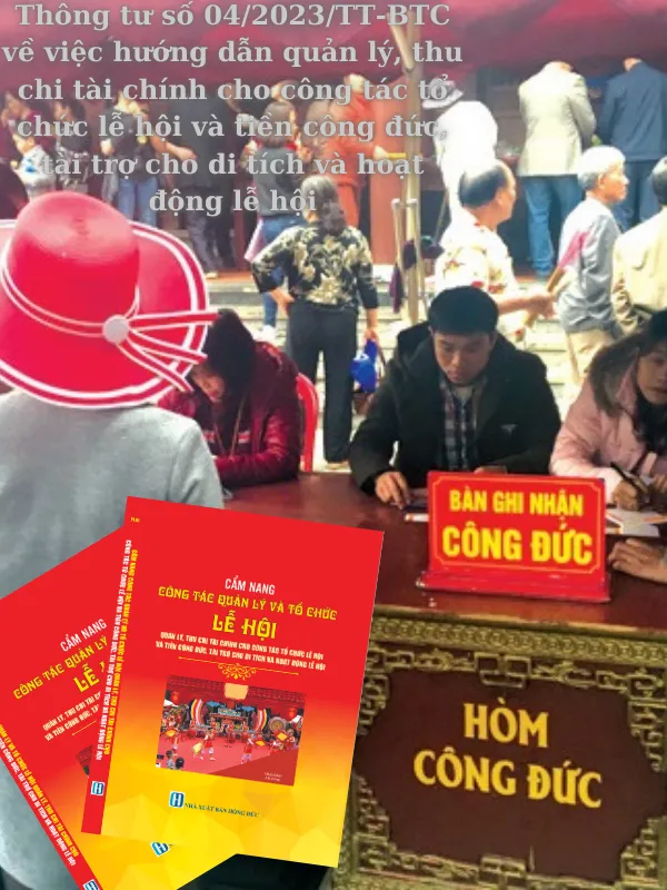 Quản lý thu chi tài chính cho công tác tổ chức lễ hội