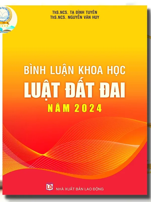 Sách - Bình Luận Khoa Học Luật Đất Đai Năm 2024