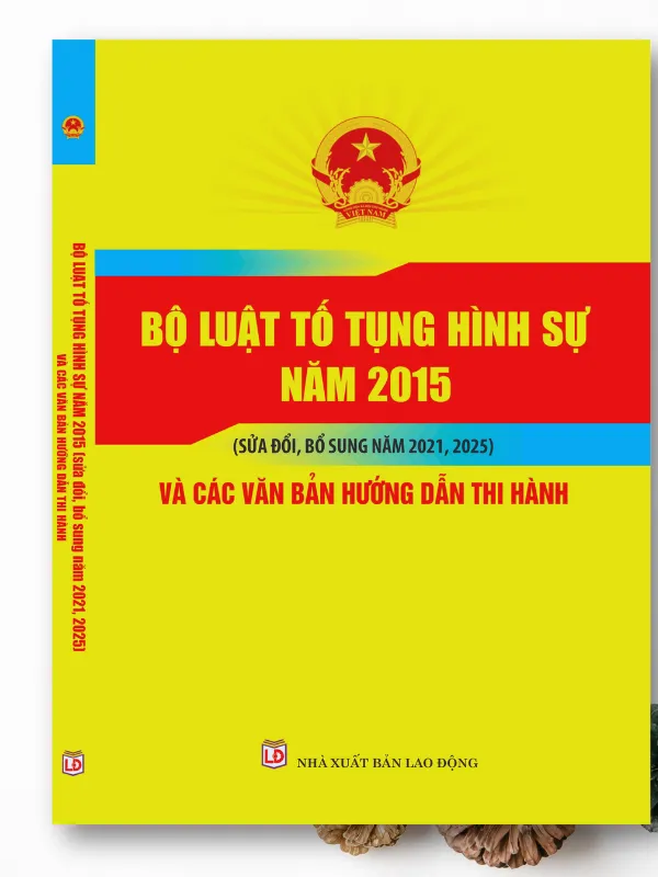 Sách Bộ Luật Tố Tụng Hình Sự Năm 2015 (Sửa Đổi