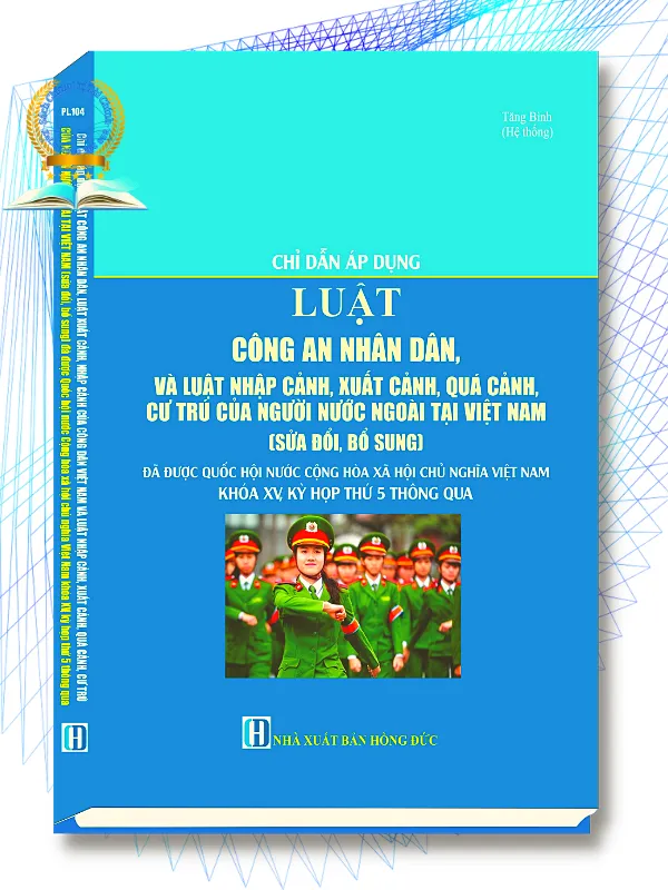 Sách chỉ dẫn áp dụng luật công an nhân dân sửa đổi