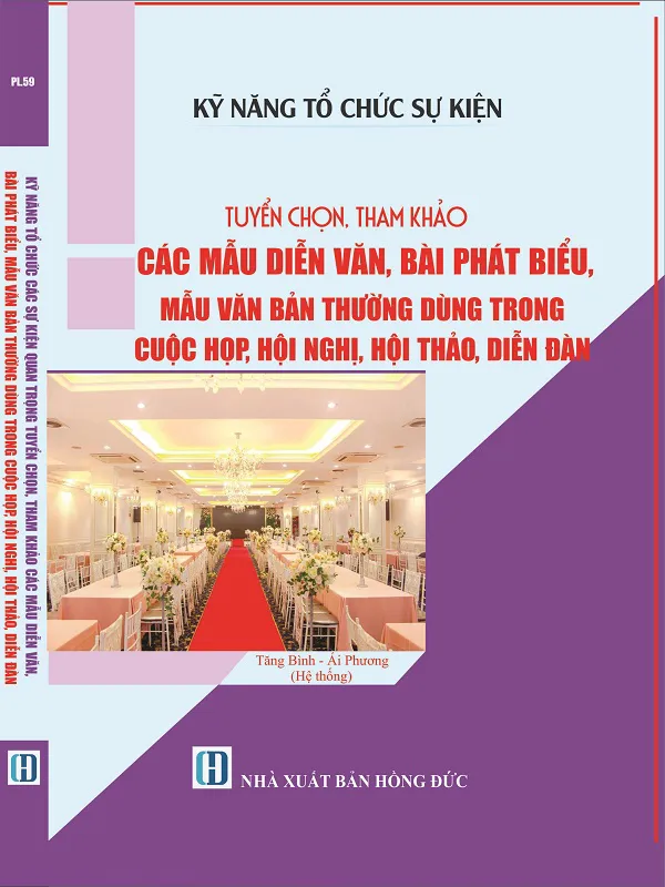 Sách Kỹ năng tổ chức các sự kiện