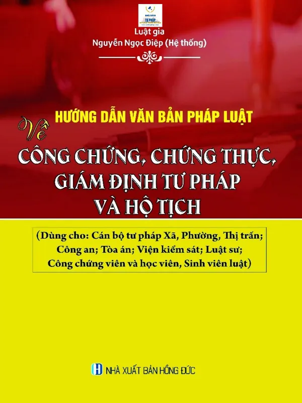 Sách kỹ năng tra cứu các quy định về công chứng