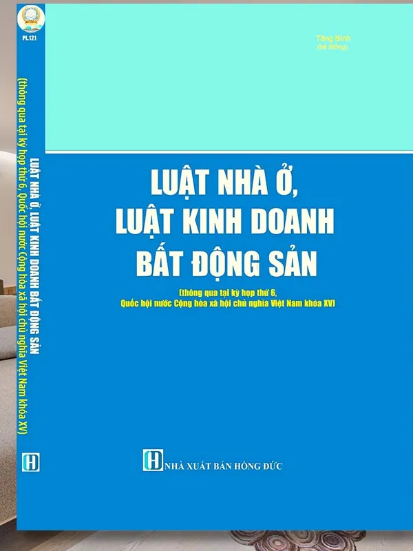 Sách - Luật Nhà Ở, Luật Kinh Doanh Bất Động Sản