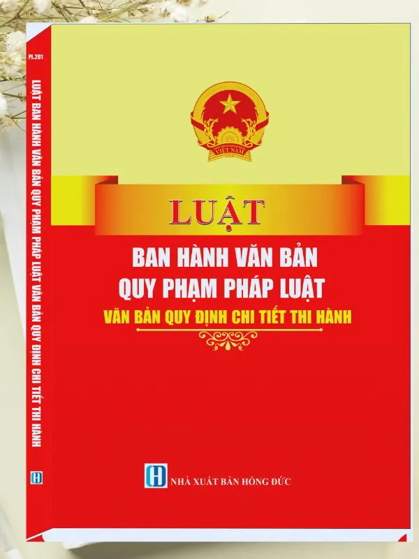 Sách Luật Ban Hành Văn Bản Quy Phạm Pháp Luật