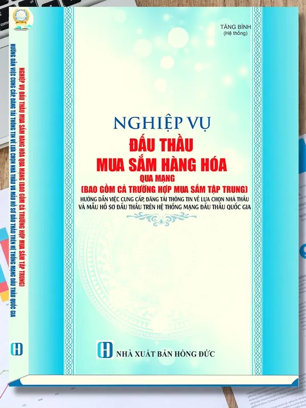 Sách  Nghiệp Vụ Đấu Thầu Mua Sắm Hàng Hóa Qua Mạng