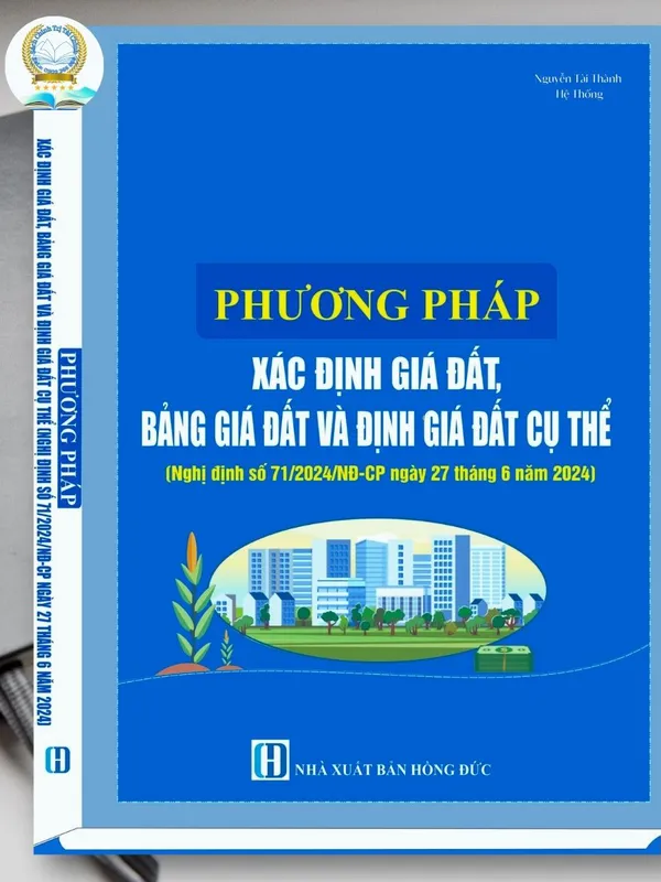Sách Phương Pháp Xác Định Giá Đất