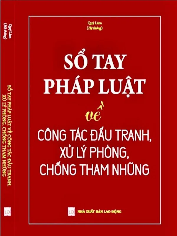 Sách tìm hiểu pháp luật về phòng chống tham nhũng