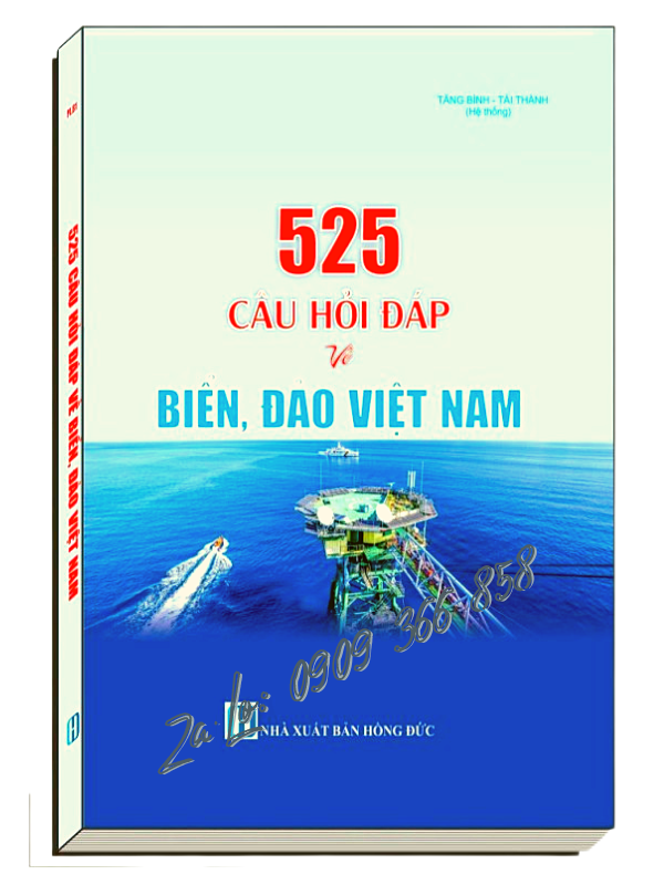Sách 550 câu hỏi đáp về biển, đảo Việt Nam