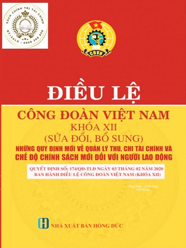 Sách Điều lệ công đoàn Việt Nam khóa XII | Mua ngay - Sách Pháp Luật 