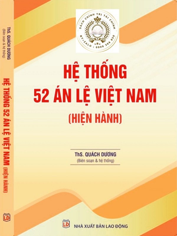 Sách tổng hợp 52 án lệ Việt Nam hiện hành | Mua ngay - Sách pháp Luật