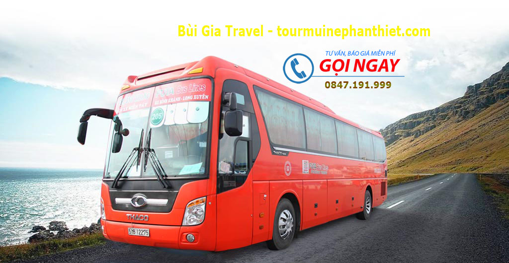 Xe giường nằm Phương Trang từ Sài Gòn - Phan Thiết - Mũi Né