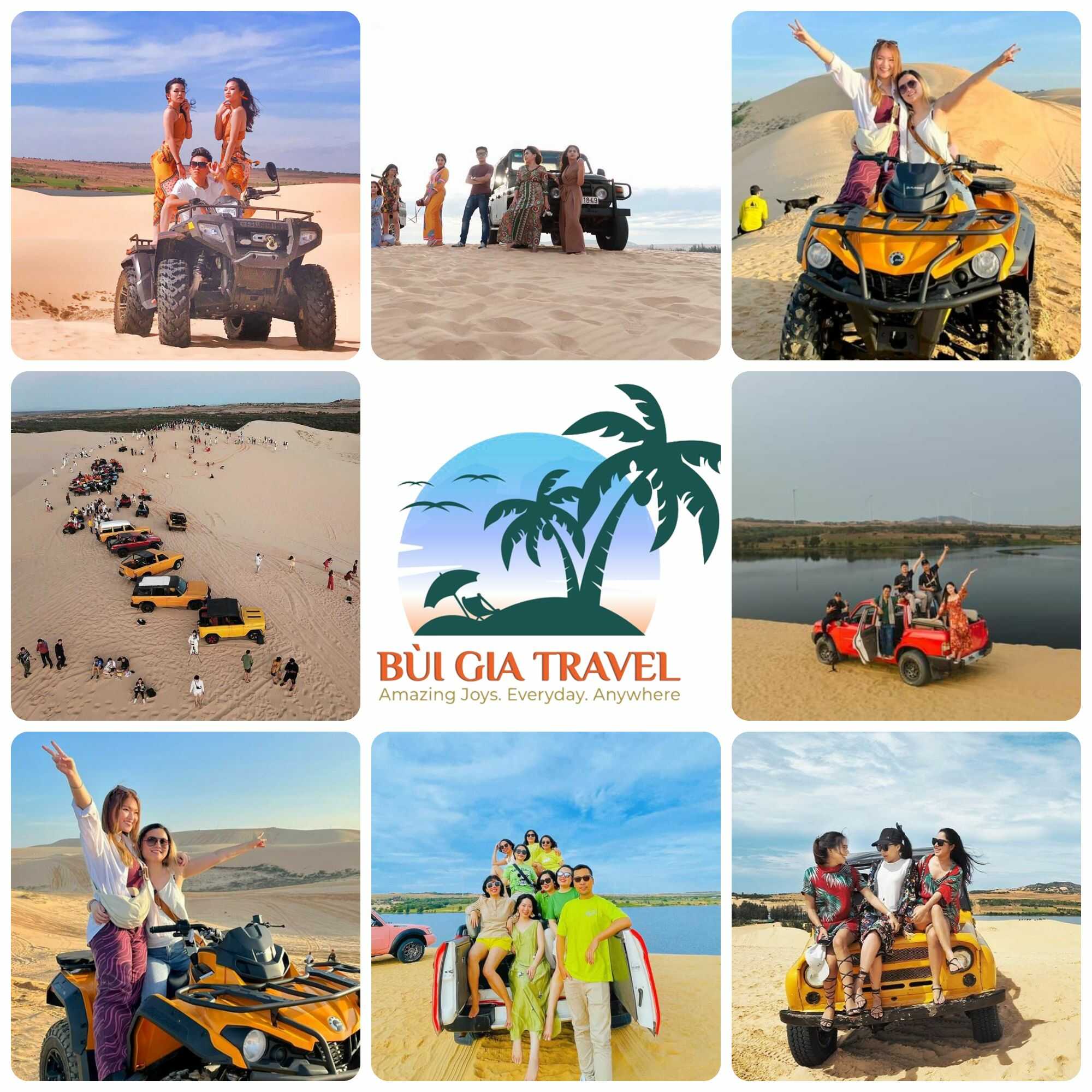 Tour ATV trên đồi cát Phương Mai